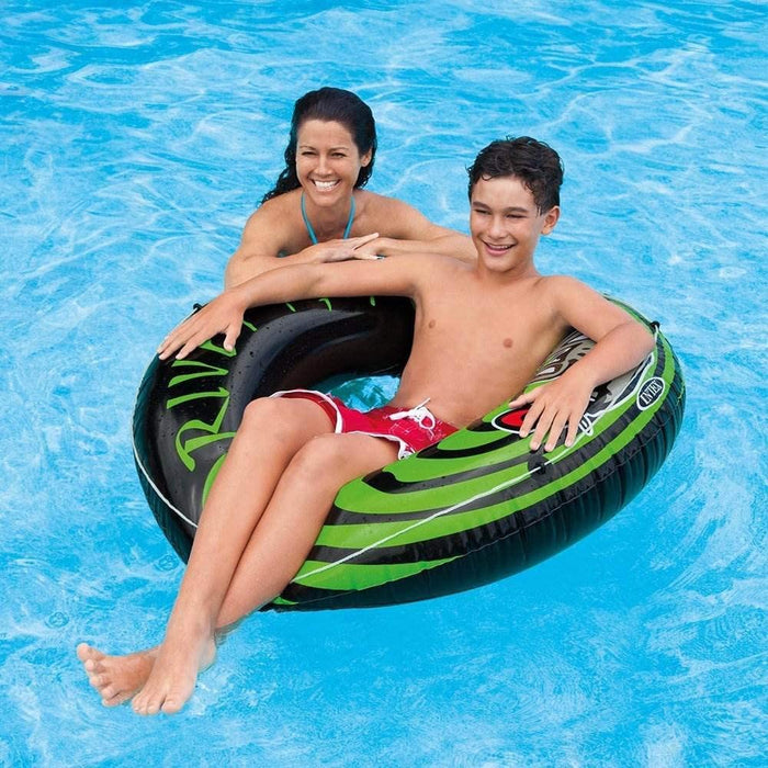 Intex River Run II 2-Person Water Tubes with Coolers (2 Pack) - Perfect for Family and Friends