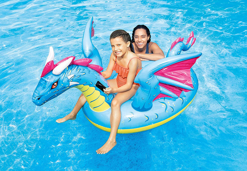 Intex Dragon Ride-On Pool Float - The Perfect Pool Toy for Kids